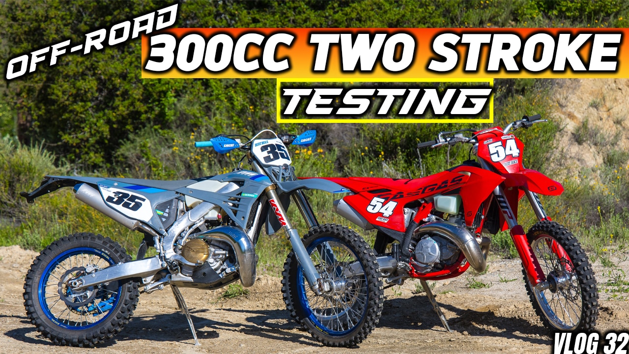 300cc OFF-ROAD TWO STROKE TEST DAY – VLOG 32