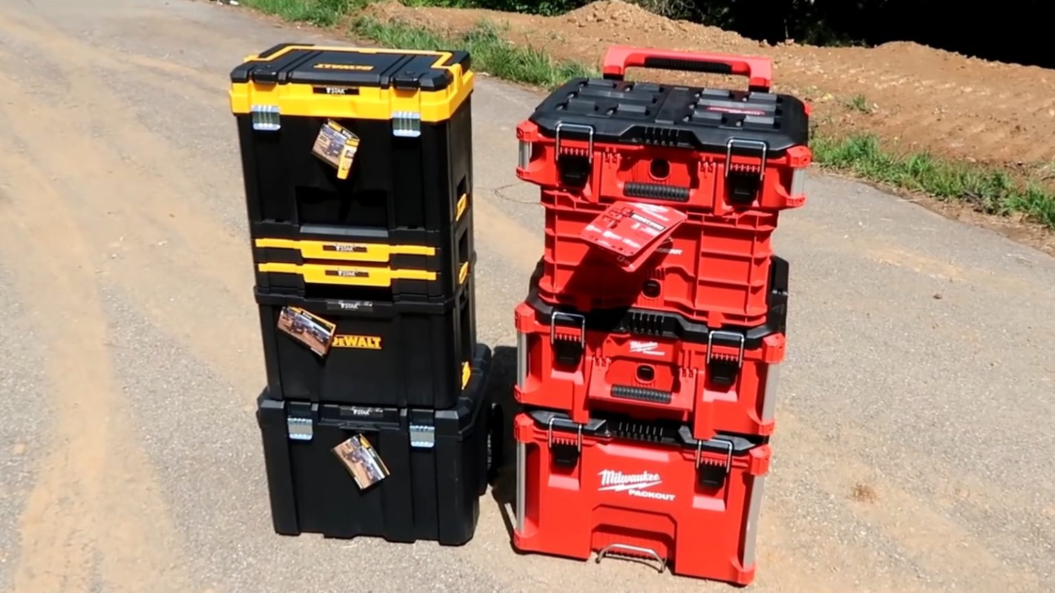Milwaukee Packout Vs. DeWalt ToughSystem: What’s The Difference Between These Storage Systems?
