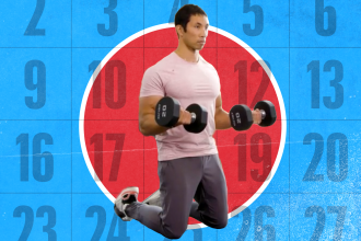 The Men’s Health 30-Day Dumbbell Challenge