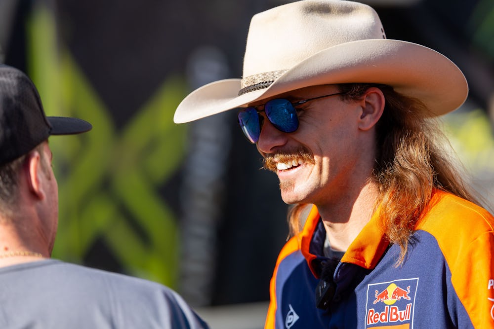 Plessinger:  “I saw that I was around both Coop and Chase, and panicked a bit”