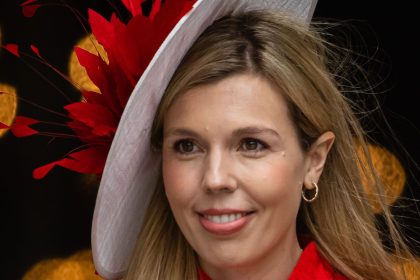 Carrie Johnson’s sons are the mirror image of their father in gorgeous photos