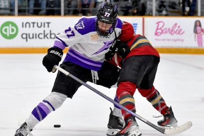 Britta Curl-Salemme spoke loudest on the ice – and remained silent off it