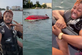 TikToker Rinaboy Riri Shares Terrifying Jet Ski Experience