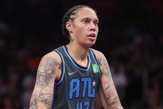 WNBA star Brittney Griner gives refs an earful during halftime interview: ‘Be f—ing better’