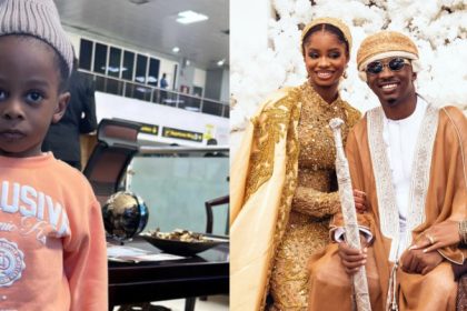 Iyabo Ojo travels with Mohbad’s son, Liam to Tanzania ahead of Priscy, Juma Jux’s wedding finale