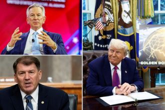 Trump unveils ‘Golden Dome’ missile shield, blindsides key senators