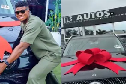 Skitmaker Zicsaloma Splurges Millions of Naira on New Benz