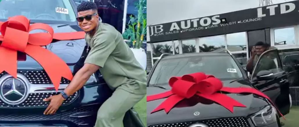 Skitmaker Zicsaloma Splurges Millions of Naira on New Benz