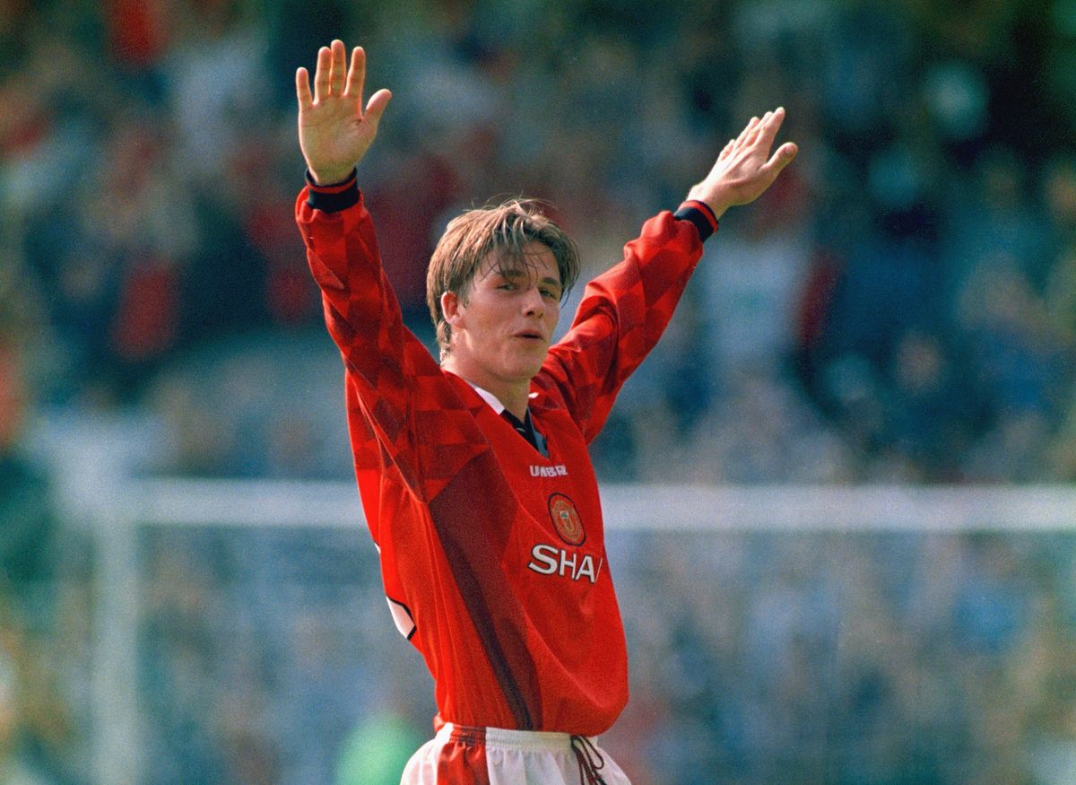 “When he hit it, I thought, ‘You cheeky bastard’. The ball was in the air and I was thinking, ‘The gaffer’s going to kill him’. But it was floating and floating…” Gary Pallister’s reaction to David Beckham’s half-way line goal