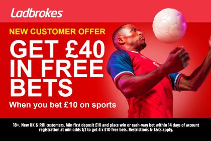 Leicester v Ipswich betting offer: Bet £10 on Jamie Vardy to score in his final game and get £40 in free bets with Ladbrokes