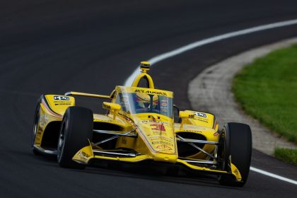 Scott McLaughlin leads treacherous Fast Friday with 233.9mph lap