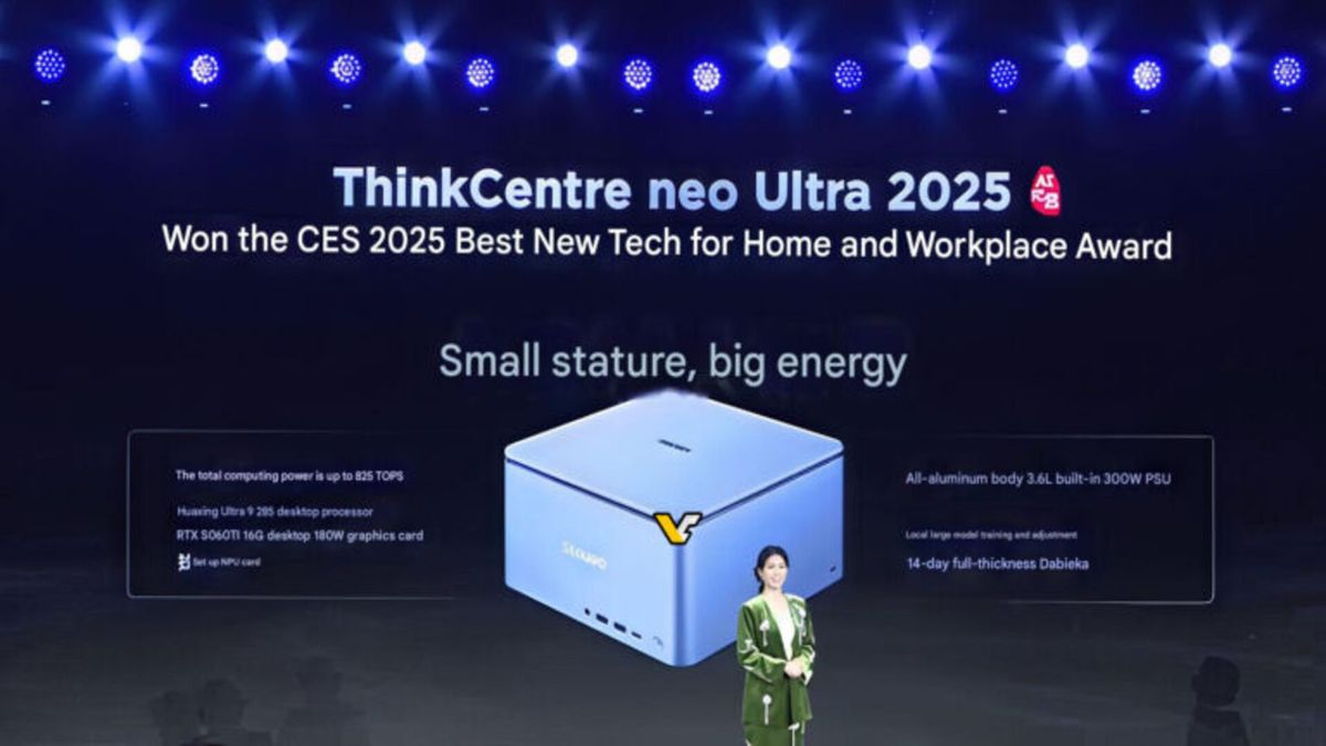 Lenovo’s rival to Apple’s Mac Studio gets one of Intel’s fastest CPUs and a dedicated GeForce RTX 5060 TI GPU
