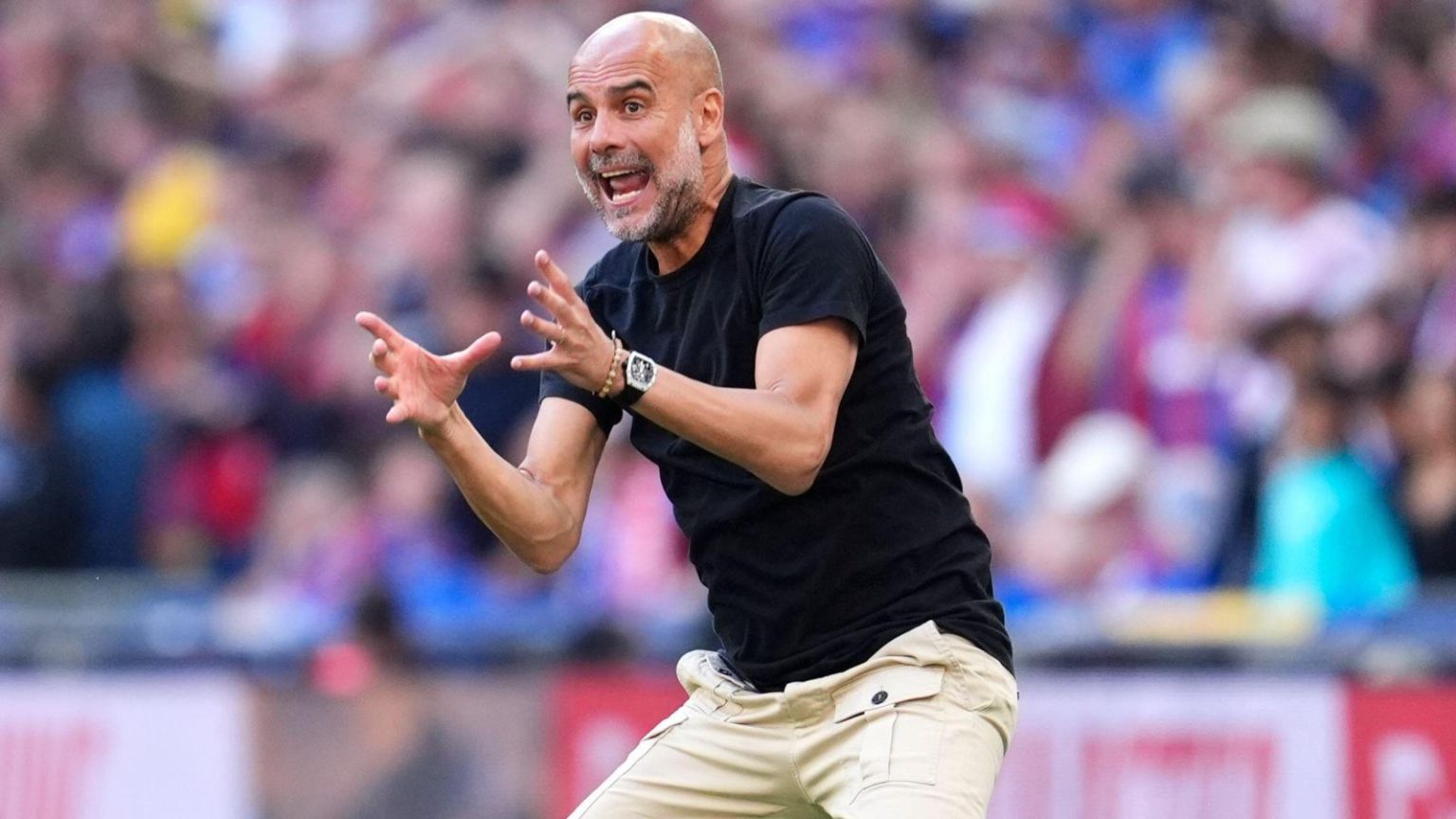Man City boss Pep Guardiola dodges Dean Henderson VAR question