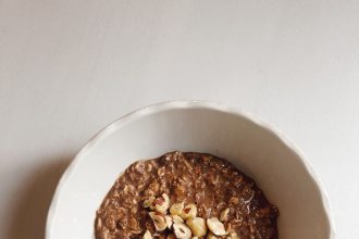 Nutty Mocha Crunch Overnight Oats
