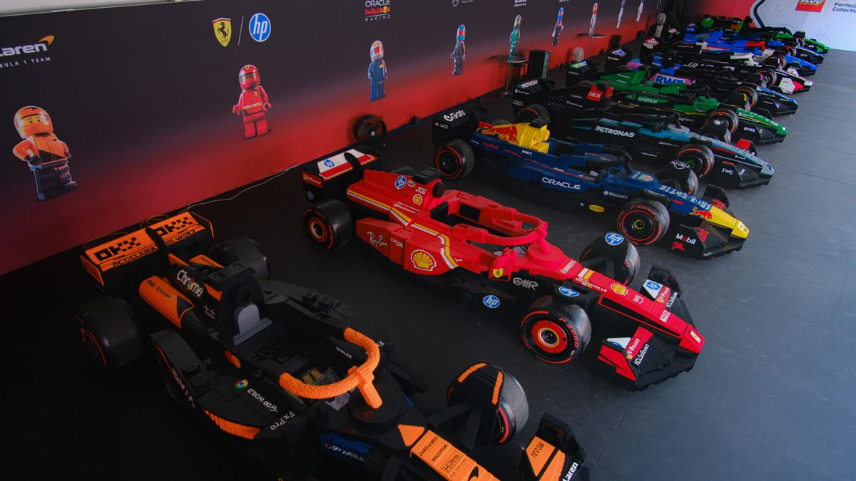 10 Lego cars just raced the F1 Miami Grand Prix track – here’s how they were built