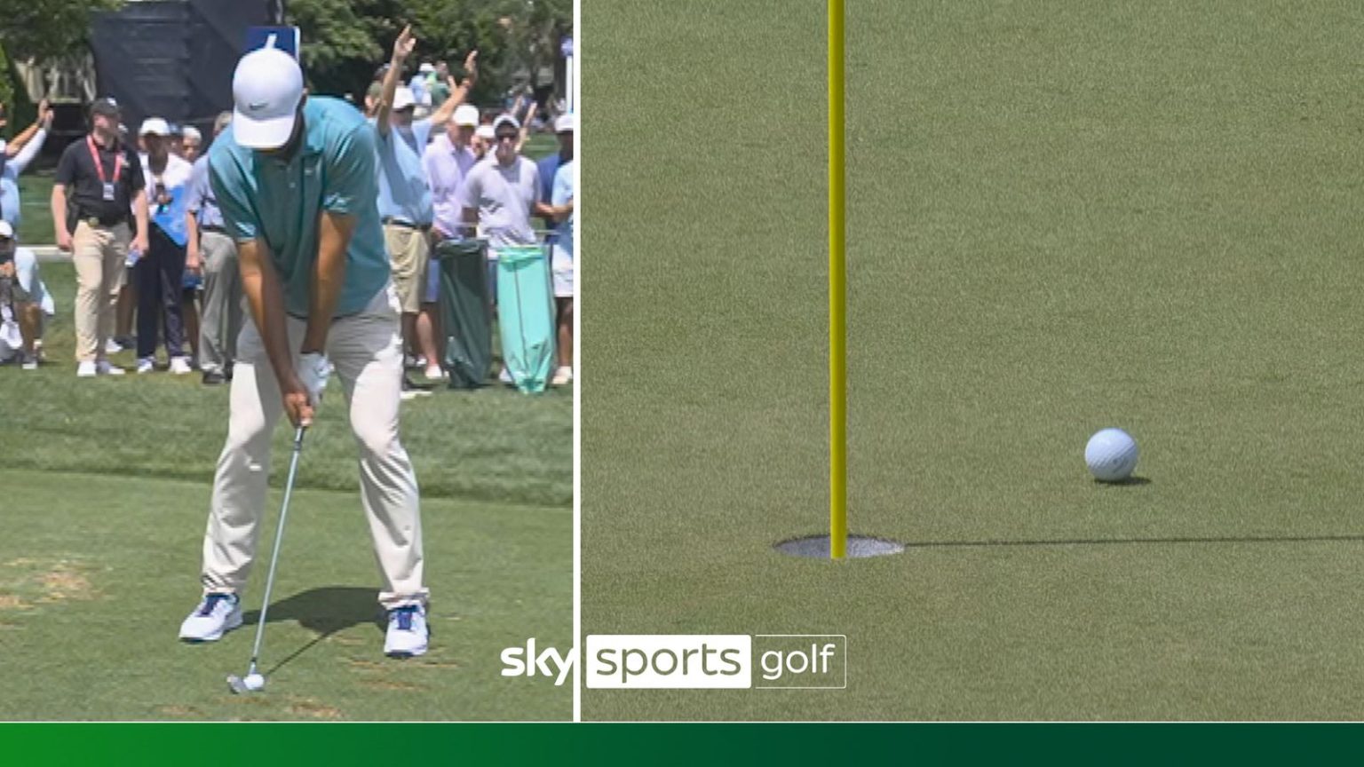 PGA Championship: Scottie Scheffler inches from ACE at Quail Hollow!