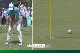 PGA Championship: Scottie Scheffler inches from ACE at Quail Hollow!