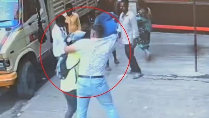 एयर फोर्स अधिकारी के साथ रोड रेज की घटना में बड़ा ट्विस्ट, CCTV में मारपीट करते दिखे विंग कमांडर