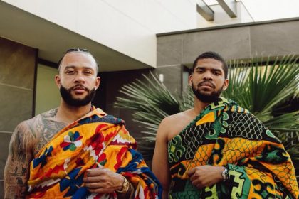 Memphis Depay Is Serving Kente and Ghanaian Realness