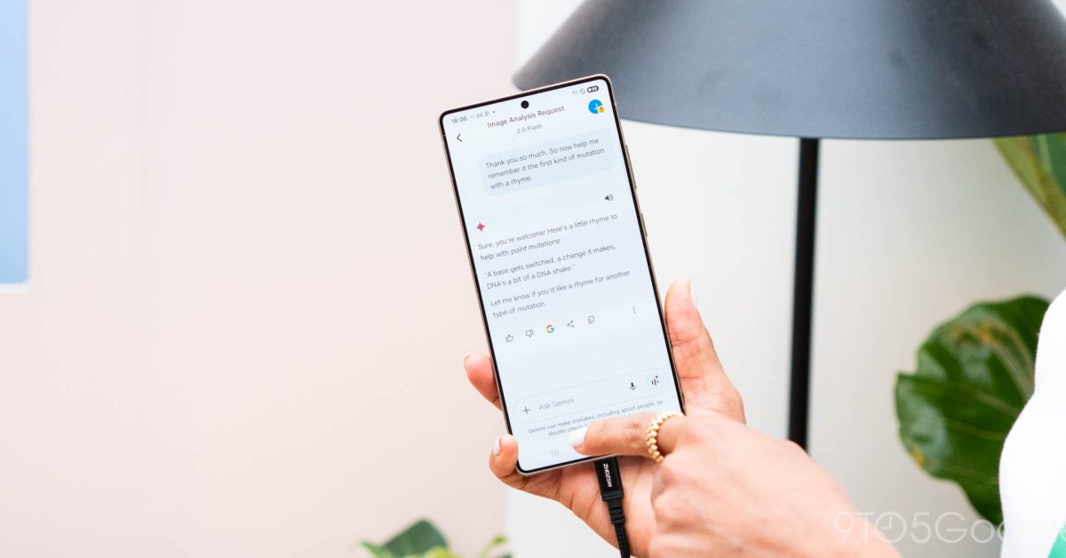 Gemini prompts now let you upload multiple images