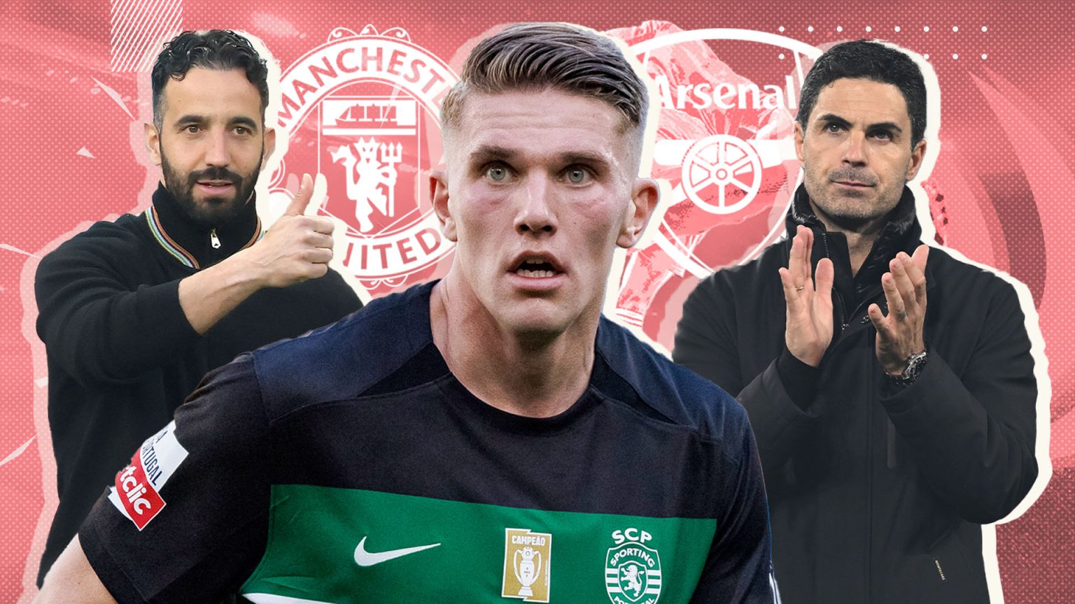 Man United set to rival Arsenal for top striker target as Ruben Amorim set to splash over £100m on two players