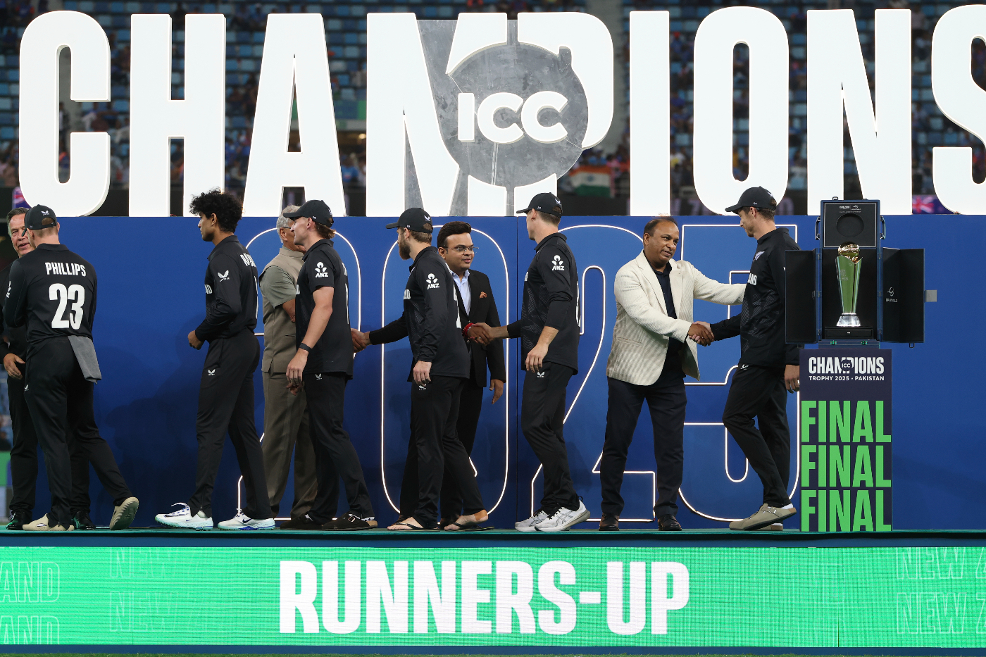 No PCB official at Champions Trophy final presentation, host board asks ICC to explain