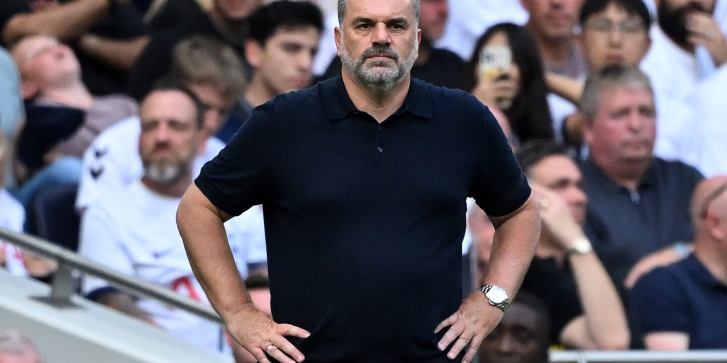Ange Postecoglu reacts to being sacked by Tottenham