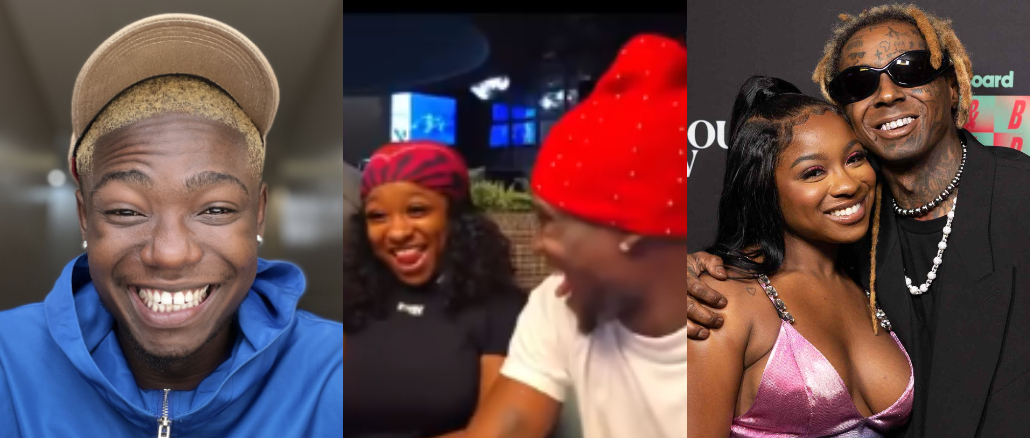 Comedian Shank Comics Meets Lil Wayne’s Daughter Reginae