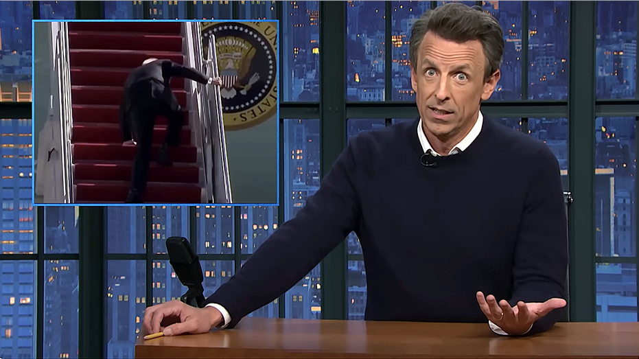 Seth Meyers mocks media frenzy over Biden ‘cover-up,’ says his age was ‘worst-kept secret’