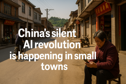 China’s silent AI revolution is happening in small towns