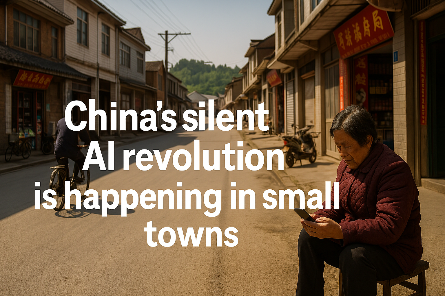 China’s silent AI revolution is happening in small towns