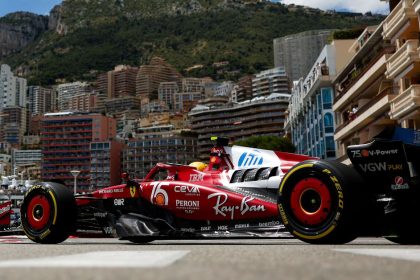 Lewis Hamilton goes airborne and Charles Leclerc takes P1 in FP1 at the Monaco GP