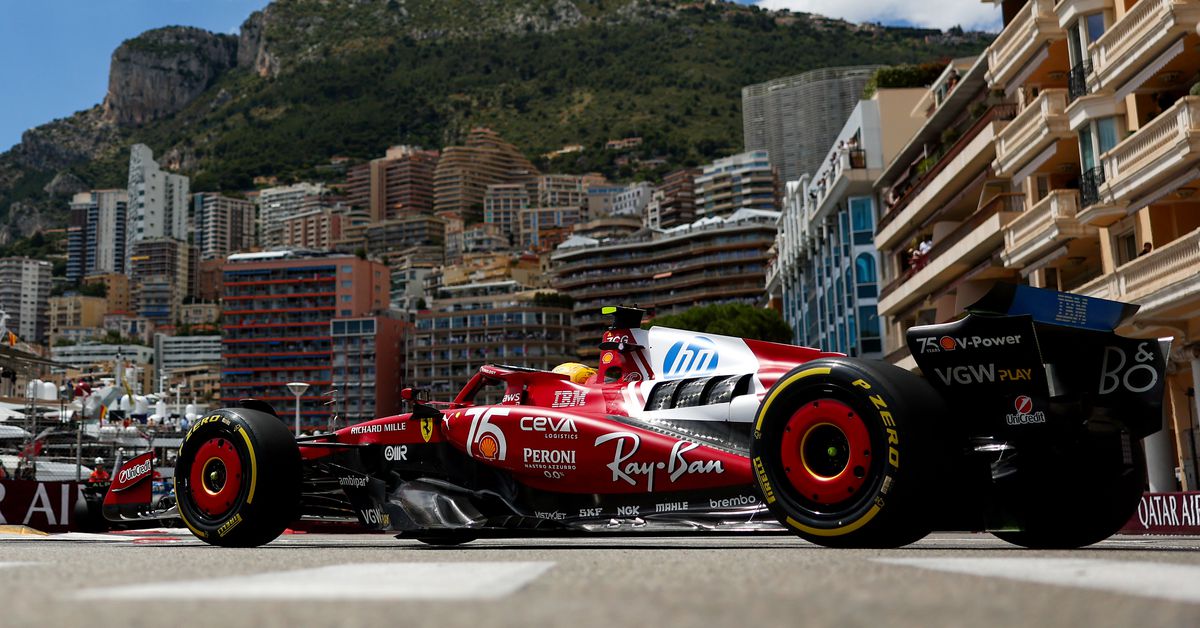 Lewis Hamilton goes airborne and Charles Leclerc takes P1 in FP1 at the Monaco GP