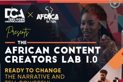 Africa No Filter & Del-York Academy Unveil the African Content Creators Lab Program