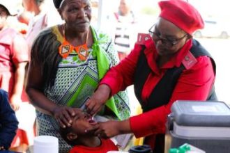 Eswatini celebrates reaching over 5,000 children during African Vaccination Week