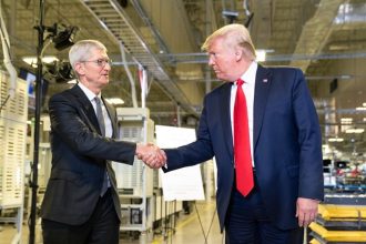 Trump claims Apple will build ‘a lot of plants’ in US with $500B pledge
