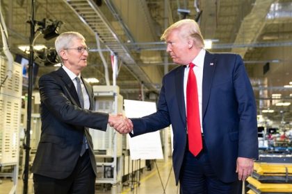 Trump claims Apple will build ‘a lot of plants’ in US with $500B pledge