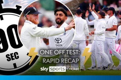 England vs Zimbabwe Day Three: Rapid Recap in 90 seconds