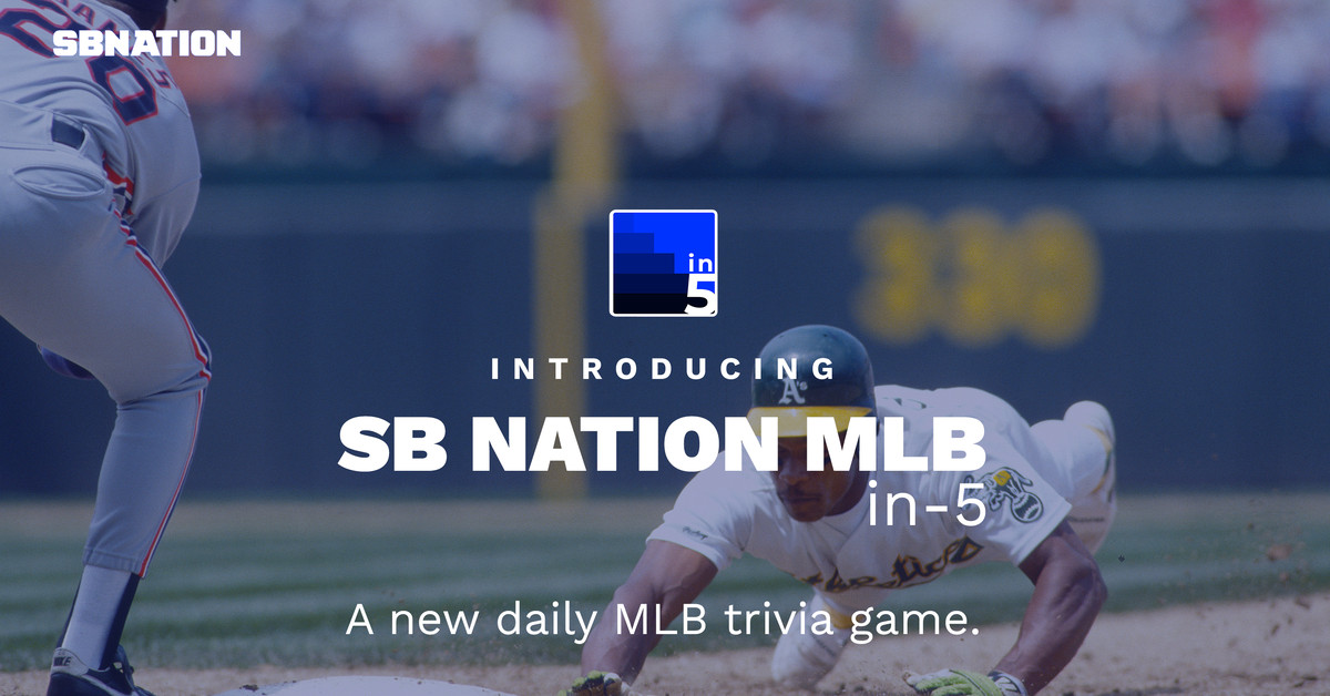 MLB trivia: Your in-5 daily game, Monday edition