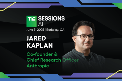 Anthropic co-founder Jared Kaplan is coming to TechCrunch Sessions: AI