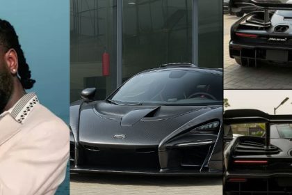Burna Boy Buys Sports Car Allegedly Worth N3.5 Billion