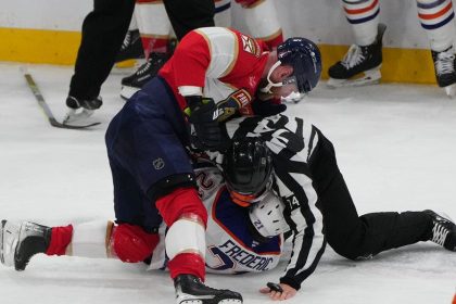 Panthers and Oilers engage in all-out brawl as Florida takes control of Stanley Cup Final in Game 3 victory