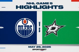 NHL Game 5 Highlights: Oilers 6, Stars 3