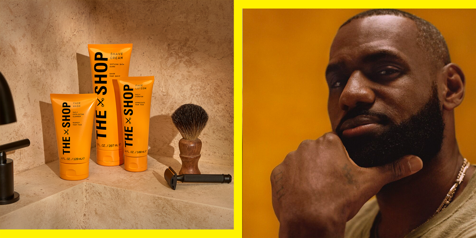 With His Grooming Line, The Shop, LeBron James Extends His Range