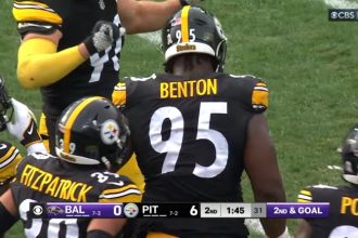 Keeanu Benton Speaks On Mentoring Derrick Harmon