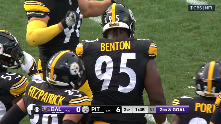 Keeanu Benton Speaks On Mentoring Derrick Harmon
