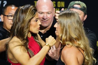Kayla Harrison reacts to Julianna Pena’s constant trash talk, steroid accusations: ‘It kind of screams insecurity’