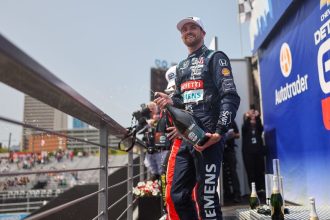 Kyle Kirkwood isn’t “in the hunt” with Alex Palou yet, but “can’t let him win any more races” either