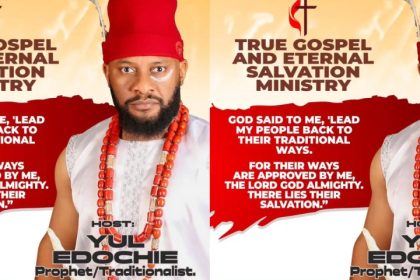 Yul Edochie Reopens His Ministry, Announces New Name and Direction