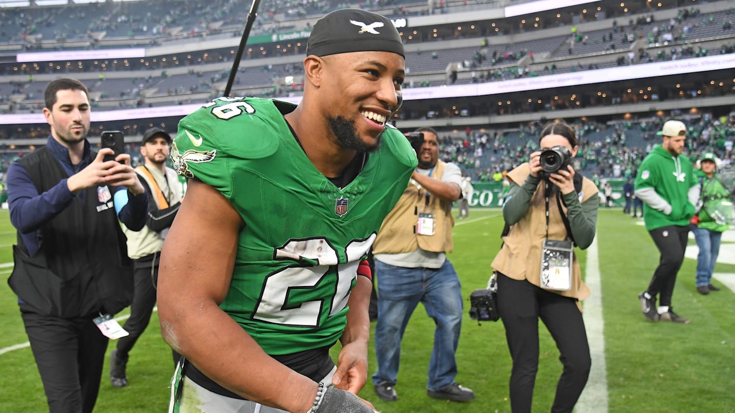 Eagles Star Saquon Barkley Gives Blunt Answer To ‘Madden Curse’ Question